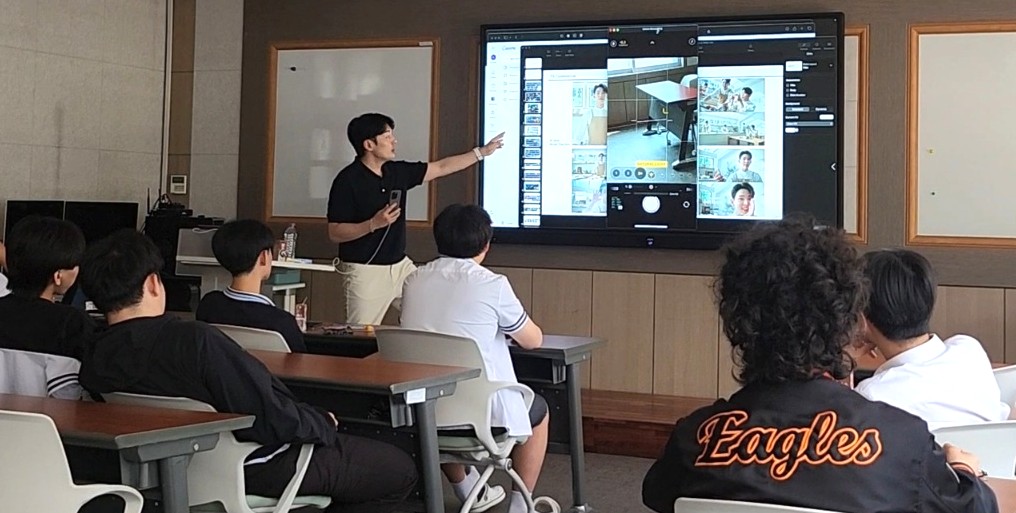 사진2. 배재대 대학일자리플러스본부, 충남인터넷고 맞춤형 진로 취업 특강